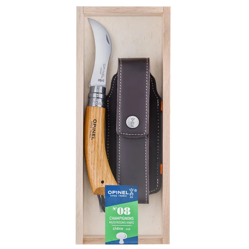 Opinel No.8 Folding Mushroom Knife Gift Box
